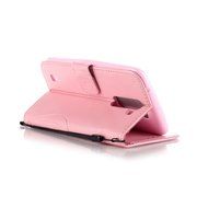 LG K7 Case, LG K7 Wallet Case,PHEZEN Cute Bear Don&#039;t Touch My Phone Design PU Leather Wallet Case Stand Flip Case... N55