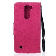 LG K7 Case, LG K7 Wallet Case,PHEZEN Cute Bear Don&#039;t Touch My Phone Design PU Leather Wallet Case Stand Flip Case... N56
