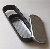 White Loop Tea Strainer by Kinto