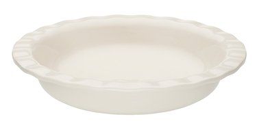 Mrs. Anderson's Baking Wide Rimmed Pie Plate Bakeware Dish, 9.5-Inch, White