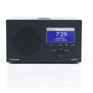 Tivoli Audio Albergo Bluetooth Clock Radio Package with Albergo Stereo Speaker (Granite) N3