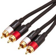 AmazonBasics 2-Male to 2-Male RCA Audio Cable - 15 Feet N17