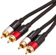 AmazonBasics 2-Male to 2-Male RCA Audio Cable - 15 Feet N18