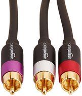 AmazonBasics 2-Male to 2-Male RCA Audio Cable - 15 Feet N25