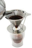 Bröyêur Paperless and Reusable Coffee Filter / Dripper Maker with Stand, Coffee Scoop and Recipes eBook N2