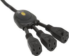 Accell D080B-009K, PowerSquid 5-Outlet Surge Protector with Power Conditioner - 600 Joules, 6-Foot (1.8-Meter)... N5