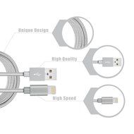 Kabel Leader Charger for iPhone, Strengthened Lightning to USB Cable Extra Long Charge Sync Data Cable Cord Wire... N31