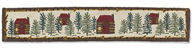 Orvis Log Cabin Hearth Rug