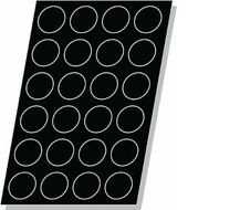 Flexipan 336332 Cylinders Nonstick Sheet Mold