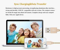 Kabel Leader Charger for iPhone, Strengthened Lightning to USB Cable Extra Long Charge Sync Data Cable Cord Wire... N35