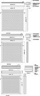 14x25x1 Activated Carbon Particles A/C Furnace Air Filters, Steel Frame