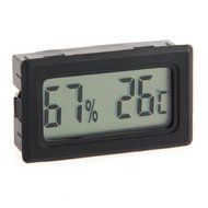 Black Tool Hygrometer Digital LCD Indoor Thermometer Temperature Humidity Meter N2