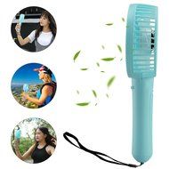 Anpress Portable Mini USB / Battery Fan Air Cooling Handheld Fan Palm-Leaf Fan Personal Cooling Fans with 18650... N10