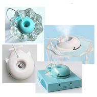 Yosoo Portable Super Mini Lightweight USB Travel Whale Shaped Air Humidifier for Office Home Cool Moisture Air... N11