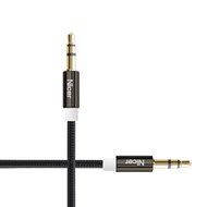 Nicer&reg; 6.6 Ft Premium Nylon Audio Cable / Aux Cord ,3.5mm Auxiliary Aux Cable for Car Stereo, Apple iphone, ipad... N10