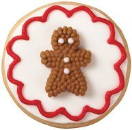 Wilton Gingerbread Man Mini Icing Decorations