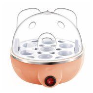 Generic Electric Egg Cooker with Water Level Indicator-Light Pink