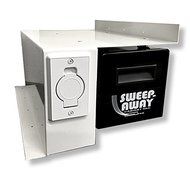 Sweep-Away Cabinet Vacuum, Right Side Mount, White Inlet Faceplate N2