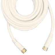 GE 23508 RG59 Coaxial Video Cable (White, 100 Feet) (Discontinued by Manufacturer)