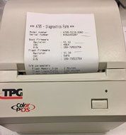 AXIOHM TPG A795-5119 Thermal Two-Color Single Station Printer USB Serial