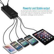 MoKo 8-Outlet 1250W Power Strip Surge Protector, with 5-Port USB Smart Charger 4.6ft Power Cord, for iPhone 7... N10
