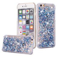 iPhone 6 Plus / 6S Plus Case,PHEZEN Christmas Tree Santa Claus Design Cool Quicksand Moving Stars Bling Glitter... N25