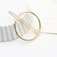 Yaheeda 4pcs Women Hair Clip Clamps Accessories,Barrette Gold Silver Metal Hair Clip Headband N20