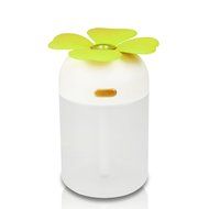 LIWUYOU Four Leaf Clover Mini Protable Colorful LED USB Humidifier Air Freshener for Home Office Color Red N2