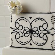 Cake Boss Decorating Tools 4-Piece Quilted Fondant Imprint Mat Set, Clear N3