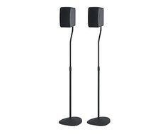 Sanus Systems HTSATB Adjustable Speaker Stand - Black N6