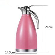 MEGOOD 1.5L Stainless Steel Coffee Pot with Tea Leakage Home Vacuum Insulation Kettle(Pink)