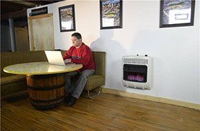 Mr. Heater, Corporation Mr. Heater, 20,000 BTU Vent Free Blue Flame Natural Gas Heater, MHVFB20NGT N4