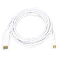 Mini DisplayPort to HDMI Cable - 3 Feet White Thunderbolt compatible by BuyCheapCables&reg; N4