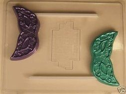 Mardi gras mask w/ no feather LP022 Lets party Chocolate Candy Mold