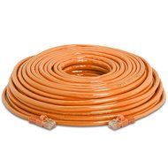 Cmple - RJ45 CAT5 CAT5E ETHERNET LAN NETWORK CABLE -75 FT White N54