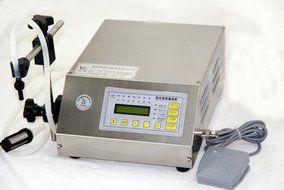TOPCHANCES 110V Digital Control Pump Drink Water Liquid Filling Machine W/Pedal 5~3500ml