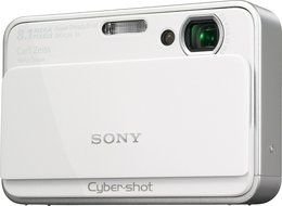 Sony Cybershot DSC-T2 8MP Digital Camera with 3x Optical Zoom (Black) N2