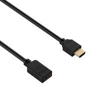 HDMI Extension Cable, Rankie High Speed HDMI Extension Cable Male to Female with Ethernet - 10 Feet (Black) -... N5