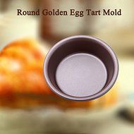 Nonstick Golden Egg Tart Mold Pudding Mould Cake Pan Baking Tools
