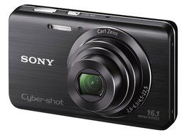 Sony Cyber-shot DSC-W650 16.1 MP Digital Camera with 5x Optical Zoom and 3.0-Inch LCD (Black) (2012 Model) N7