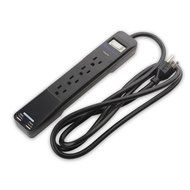 Cable Matters 6-Rotating Outlet Surge Protector Power Strip with 3.4A Dual USB Charging N17