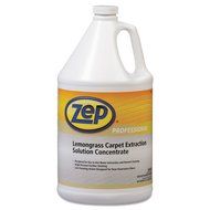 Zep Professional 1041398 Carpet Extraction Cleaner, Lemongrass, 1 gal Bottle