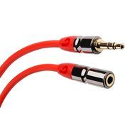 PlugLug - 4FT 3.5mm Male to Female Premium Auxiliary Audio Cable for Headphones, iPods, iPhones, iPads, Home /... N37