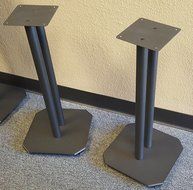 Steel Speaker Stands, Fill-able by Vega A/V Systems sold as PAIR N5