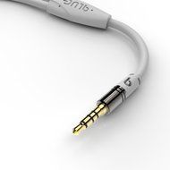 PlugLug - 4FT 3.5mm Male to Female Premium Auxiliary Audio Cable for Headphones, iPods, iPhones, iPads, Home /... N39