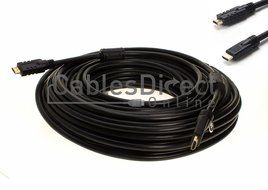 75FT GOLD PLATED HDMI 2.0 CABLE, REDMERE CHIP, SIGNAL BOOSTER, CL2 4K, In Wall