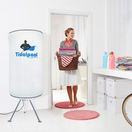 Tidalpool Portable Clothes Dryer - 1200W Electric Laundry Drying Rack with Heater UV Light N2