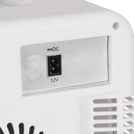 Della Portable Mini Fridge Camper RV Dorn Home Office Boat, LCD Cooler and Warmer 15L -White N2
