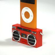 VERSOS iPod boombox for type speaker BoomDock BB-5009 RD (Red) (Japan Import)