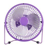 HOTGEE(TM) USB Mini Desk Cooler Fan Quietness Metal Computer Laptop PC Plug Charger Fans with Nail Dust Collector... N20